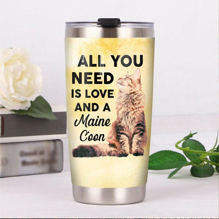 Personalized Maine Coon Cat YU2302681CL Tumbler