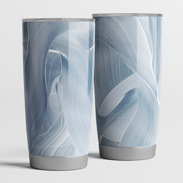 Personalized Grey Marble NC1411830CL Tumbler