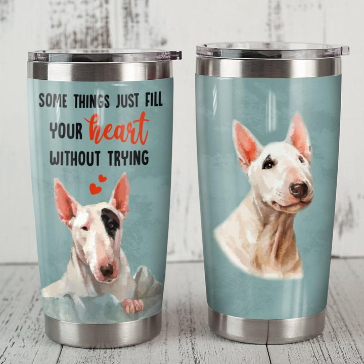 Personalized Bull Terrier Dog YQ2202356CL Tumbler