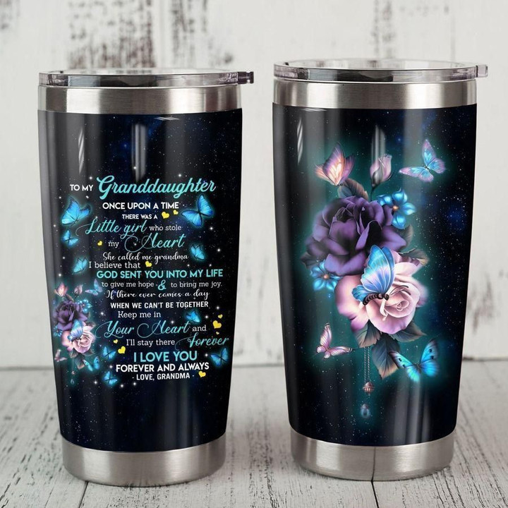 Personalized To My Granddaugter Butterfly YW2901534CL Tumbler
