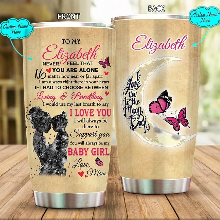 Personalized I Love You My Baby Girl NC3012239CL Tumbler