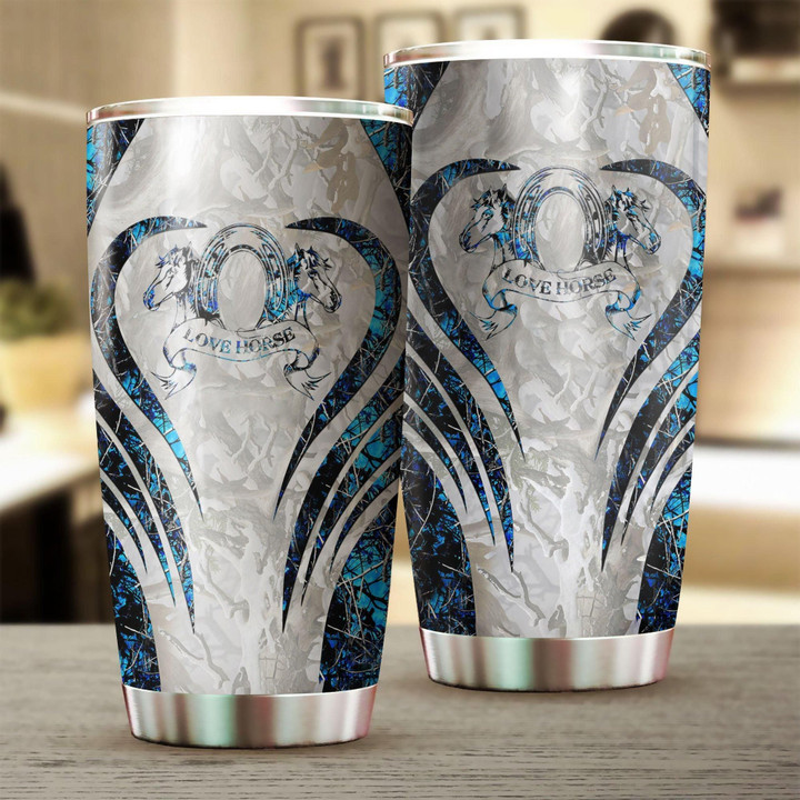 Personalized Love Horse YU0102297CL Tumbler