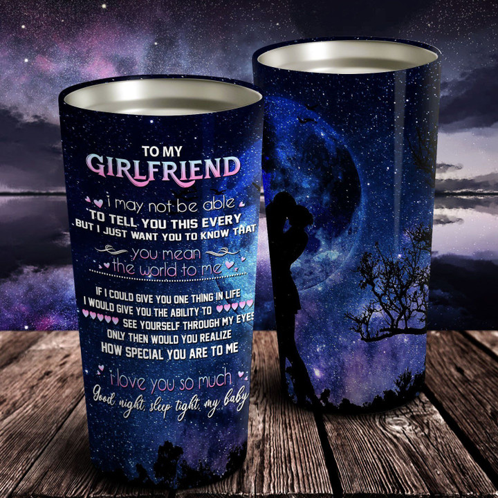 Personalized To My Girlfriend YW1401720CL Tumbler