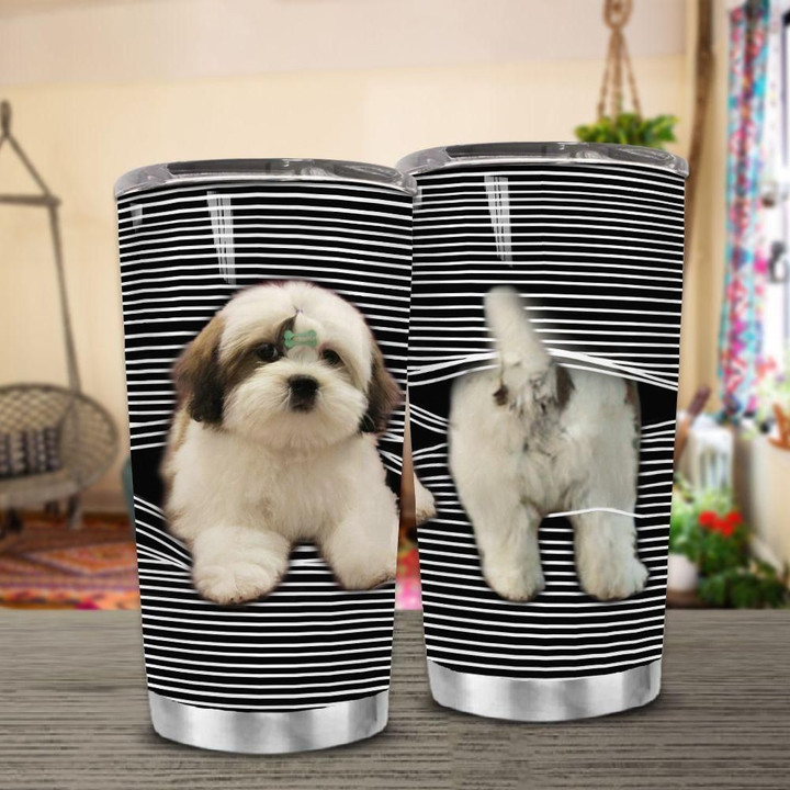 Personalized Lhasa Apso Cute TH2512013CL Tumbler