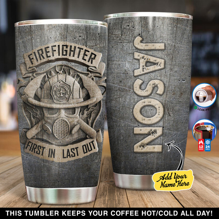 Personalized Firefighter NI2601004YR Tumbler