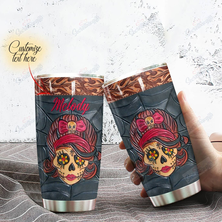 Personalized Skull LD0310060CL Tumbler