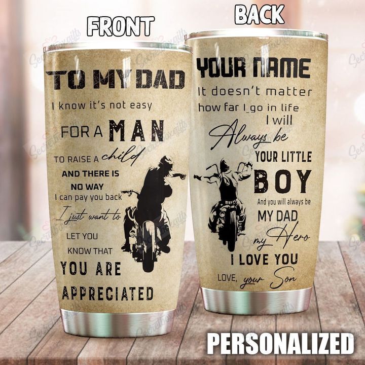 Personalized To My Dad LD0310930CL Tumbler