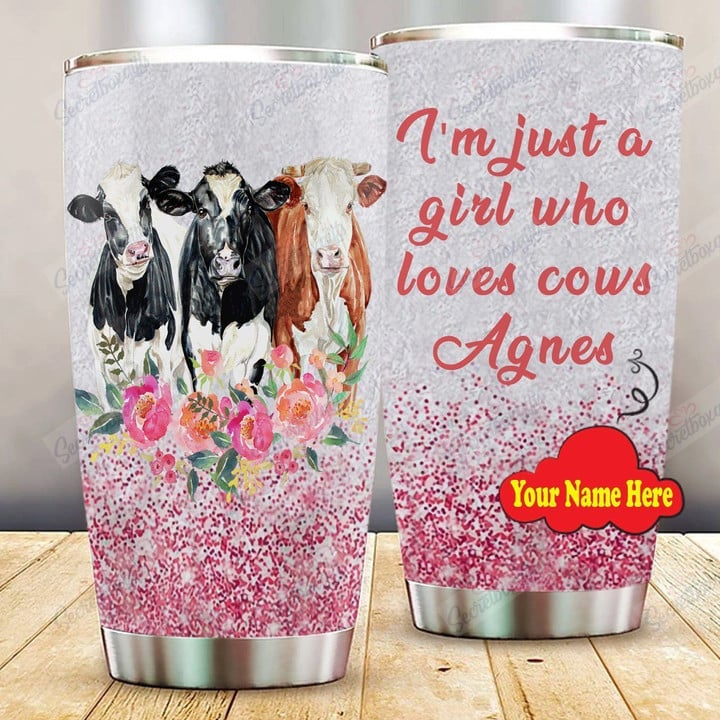 Personalized Cows Lovers VT1609115CL Tumbler