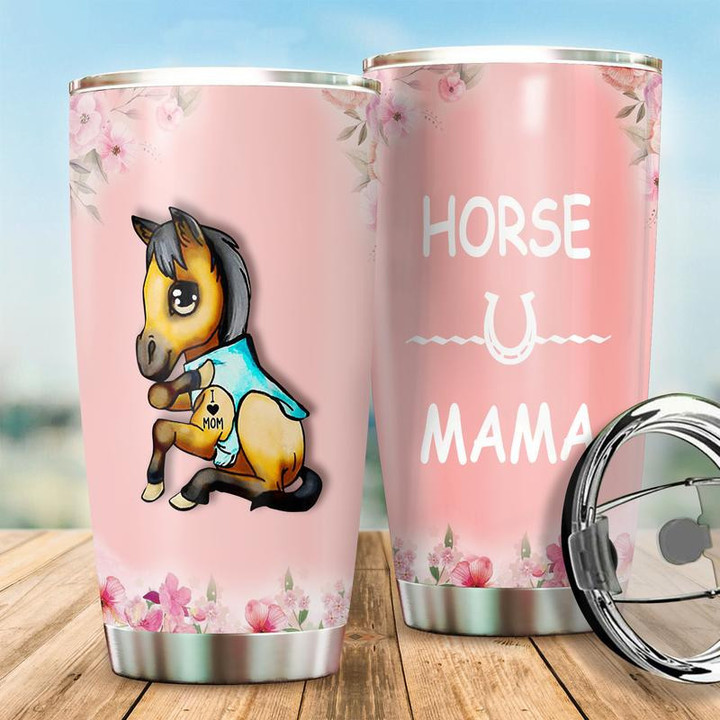 Personalized Horse Mama AM0810914CL Tumbler