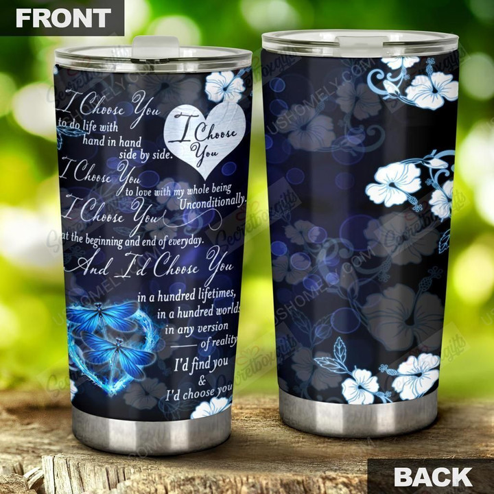 Personalize Dragonfly AM2409236CL Tumbler