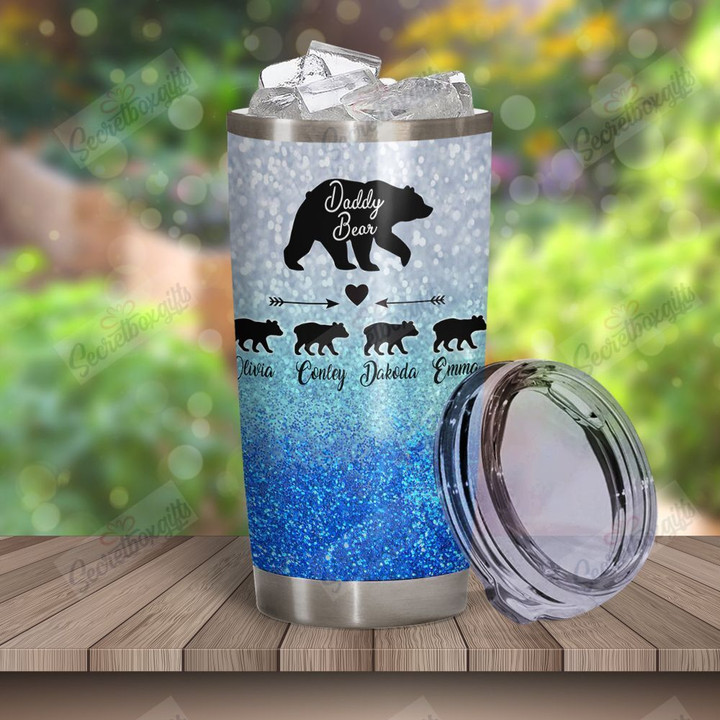 Personalized Daddy Bear DT1009057CL Tumbler