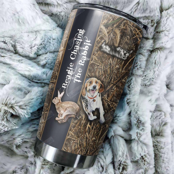 Personalized  Beagle Chasing The Rabbit GS-CL-TH0408 Tumbler