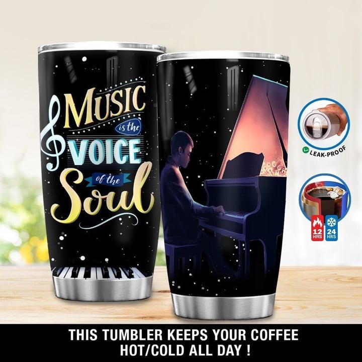 Personalized Music Is The Voice Of The Soul GS-1903TP Tumbler