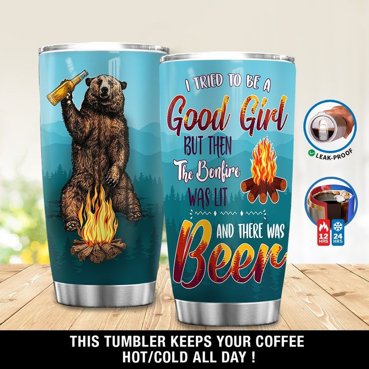 Personalized Beer Camping GS-NT1603LB Tumbler