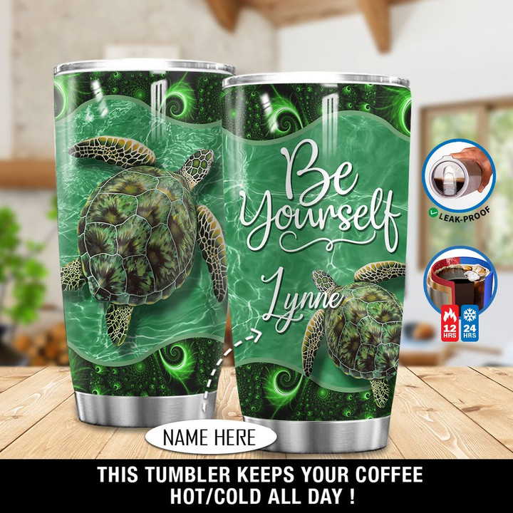 Personalized Turtle Be Yourself NI2812009HY Tumbler