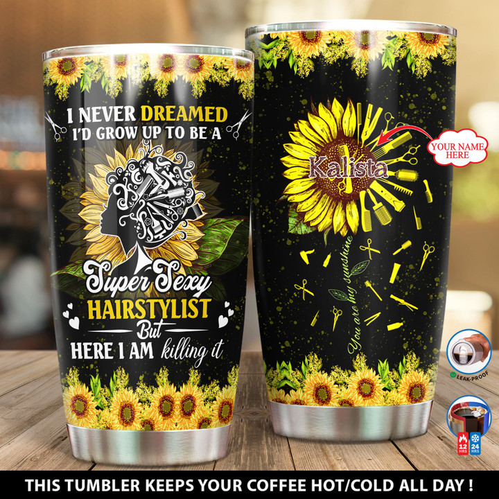Personalized Hairstylist Love Is In The Hair NI2512005TL Tumbler