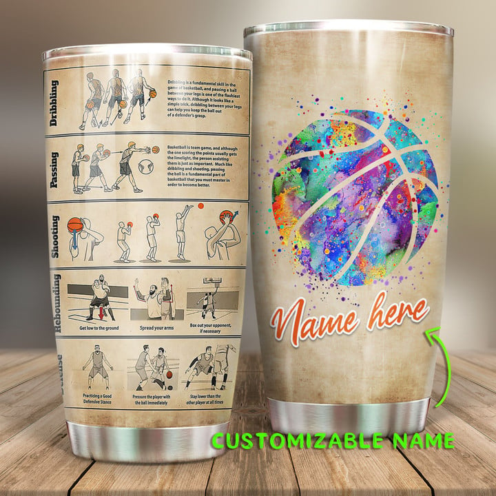 Personalized Basketball Knowledge DD2312002VD Tumbler