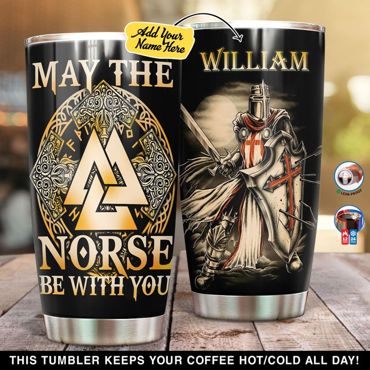 Personalized May The Norse Be With You NI1401006YM Tumbler