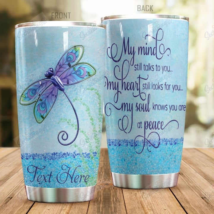 Personalized Blue Dragonfly NC0211562CL Tumbler