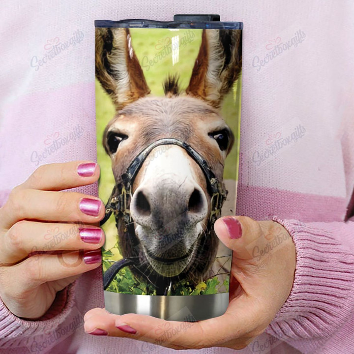 Personalized Donkey Face NC0211964CL Tumbler