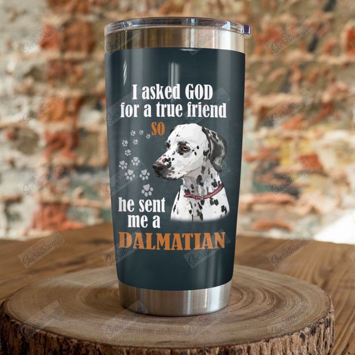 Personalized Dalmatian Dog TH1610691CL Tumbler