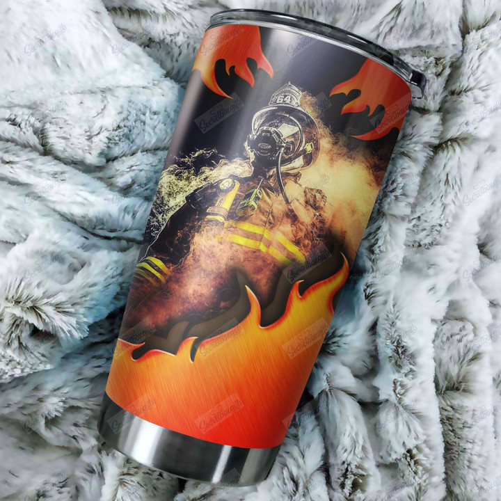 Personalized Firefighter VT1010302CL Tumbler