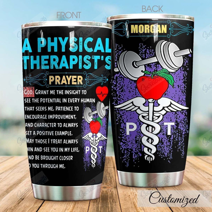 Personalized A Physical Therapist's Prayer NC1010538CL Tumbler