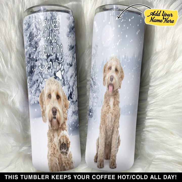 Personalized Labradoodle Dog GS0604747OD Skinny Tumbler