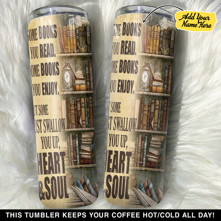 Personalized Book Lovers GS0304553OD Skinny Tumbler
