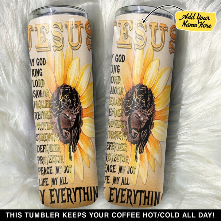 Personalized Jesus Is My Everything GS0304927OD Skinny Tumbler