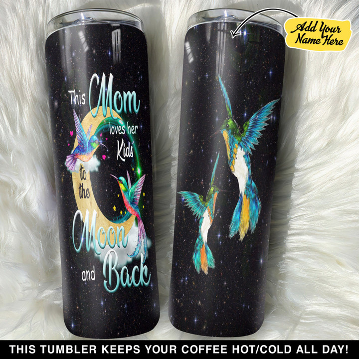 Personalized To The Moon And Back GS0804702OD Skinny Tumbler