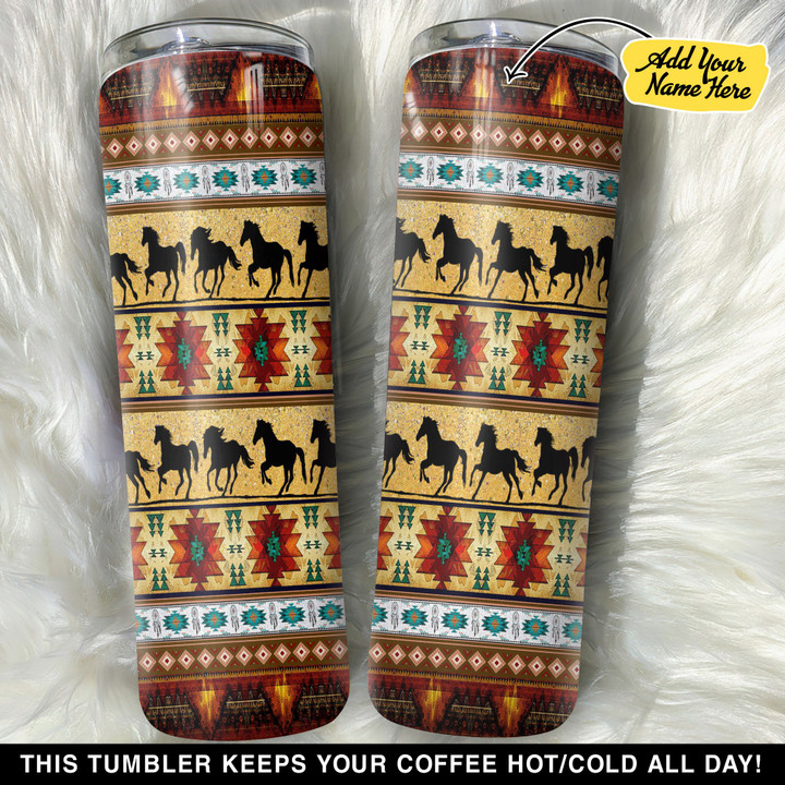 Personalized Native Horse GS0304253OD Skinny Tumbler