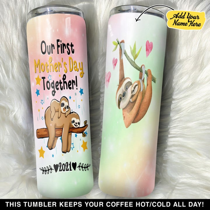 Personalized Our First Mothers Day Together GS0101597OD Skinny Tumbler