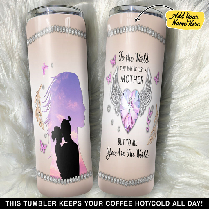 Personalized Mother Is Day With Butterfly GS0103595OD Skinny Tumbler