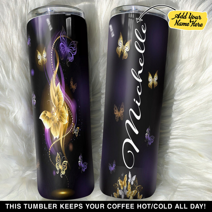 Personalized Fantasy Butterfly GS0203290OD Skinny Tumbler