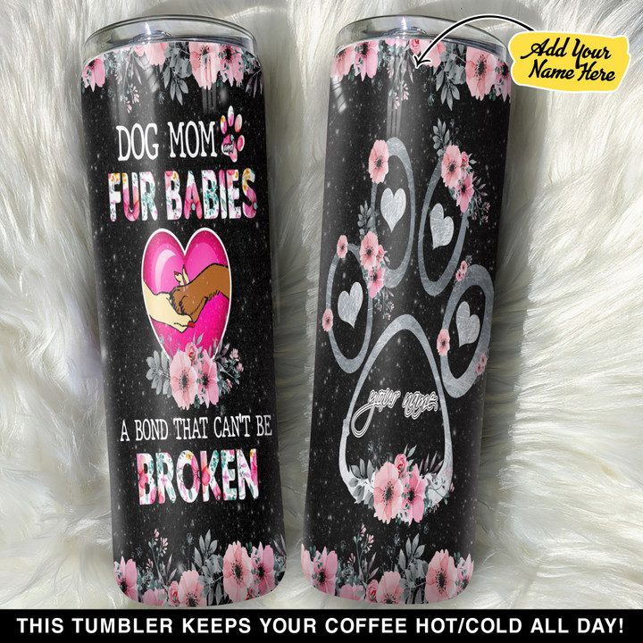 Personalized Dog Mom And Her Fur Babies GS0203237OD Skinny Tumbler