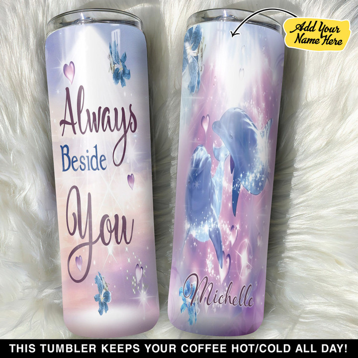 Personalized Love Dolphin GS0203453OD Skinny Tumbler