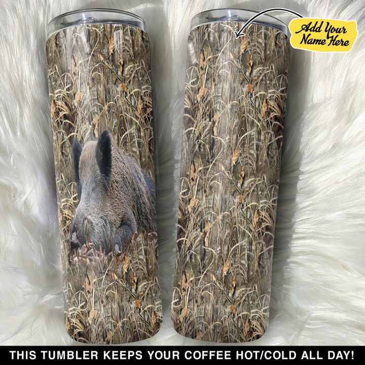 Personalized Hunting Boar GS0103451OD Skinny Tumbler