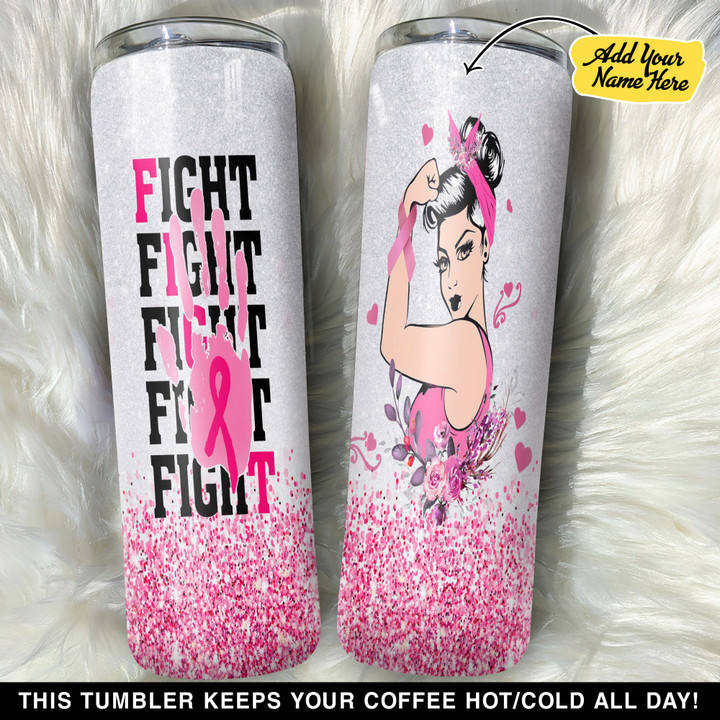 Personalized Fight Fight Fight GS0103328OD Skinny Tumbler