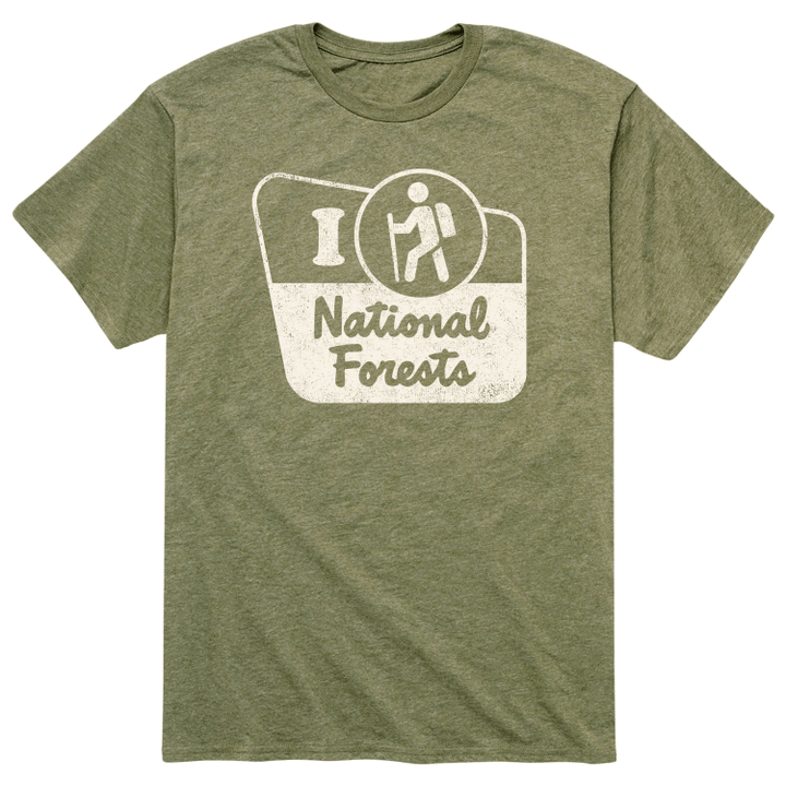I Hike National Forests XM0109332CL T-Shirt