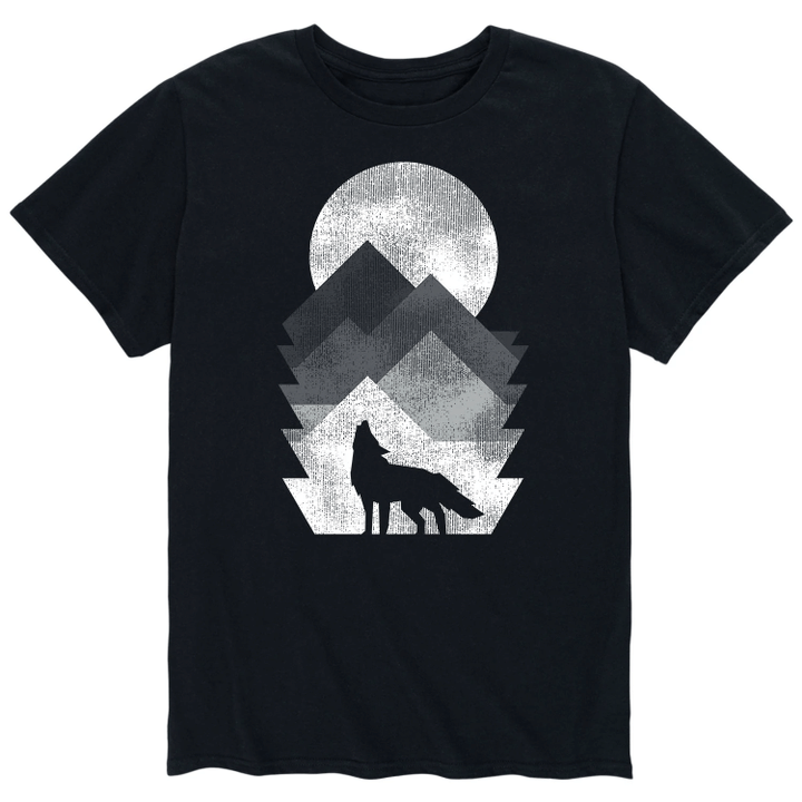 Geometric Mountain Wolf XM0109272CL T-Shirt