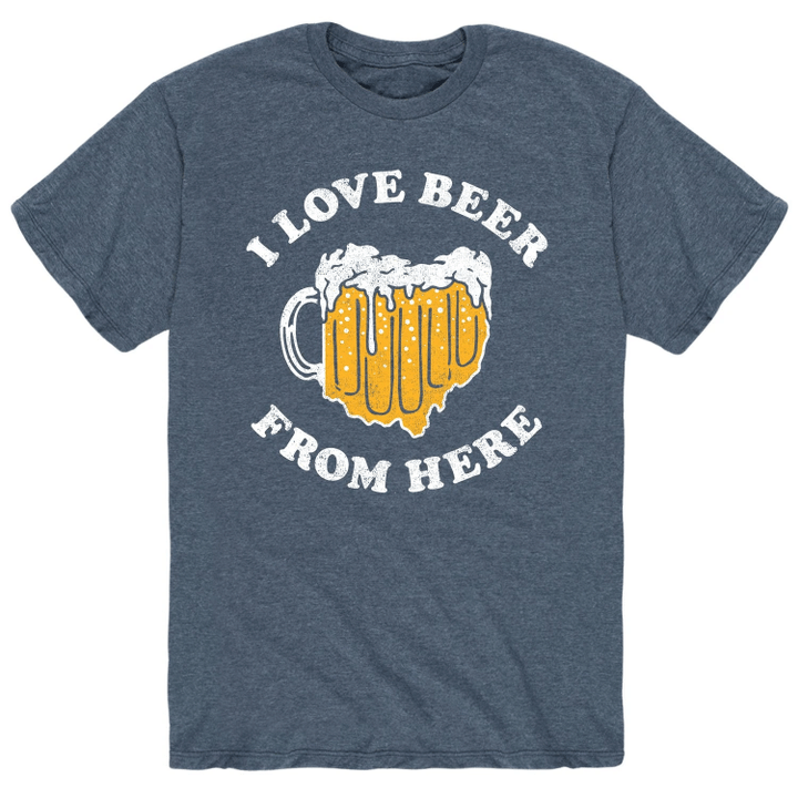 I Love Beer From Here Ohio XM0109340CL T-Shirt