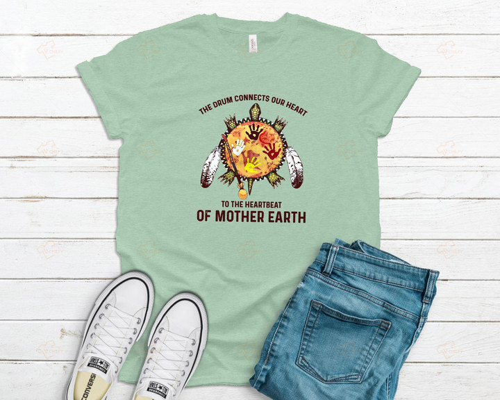 The Drum Connects Our Heart YW0109363CL T-Shirt