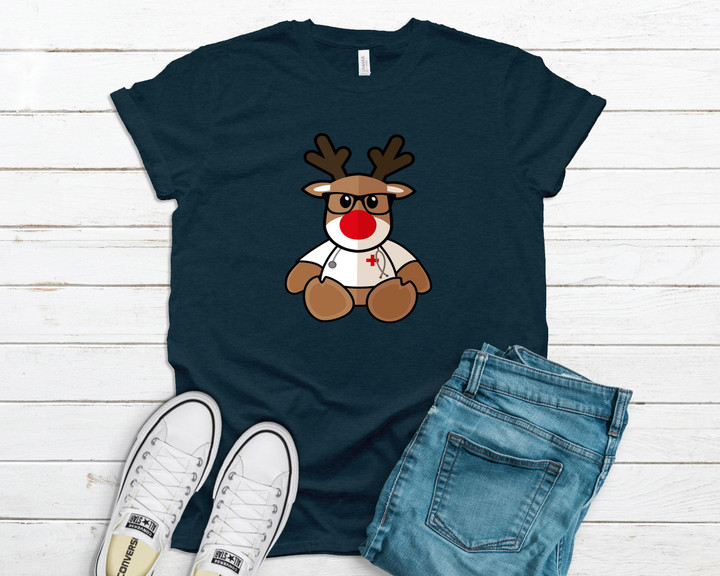 Nurse Christmas Reindeer YW0109273CL T-Shirt