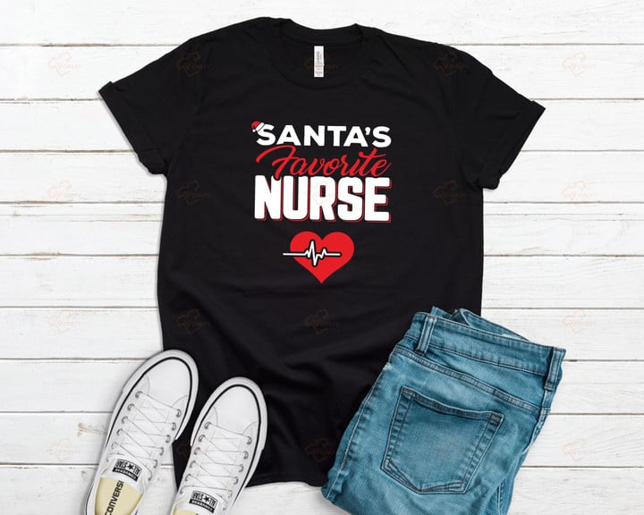Santas Favorite Nurse YW0109341CL T-Shirt