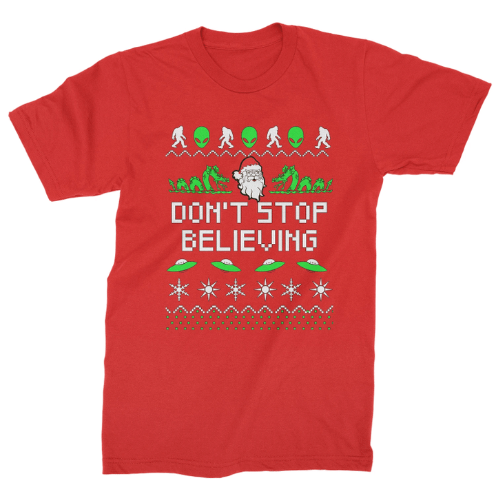 Do Not Stop Believing Area 51 XM1009153CL T-Shirt