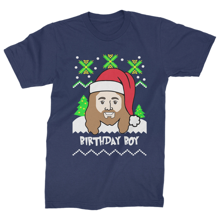Jesus Birthday Boy Ugly Christmas XM1009207CL T-Shirt
