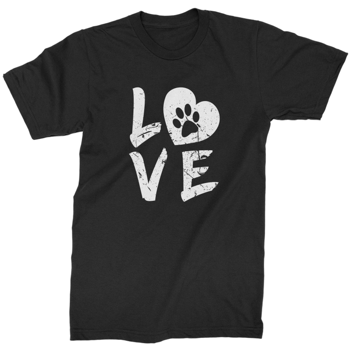 I Love My Dog Paw Print XM1009198CL T-Shirt