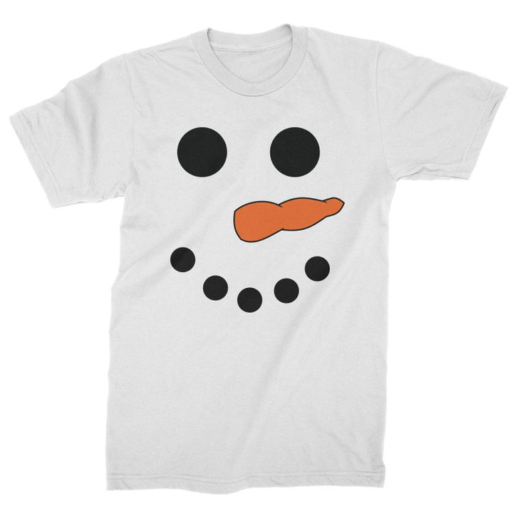 Snowman Smiling Face With Carrot XM1009277CL T-Shirt