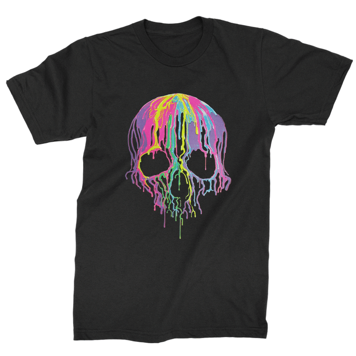 Neon Dripping Skull XM1009237CL T-Shirt